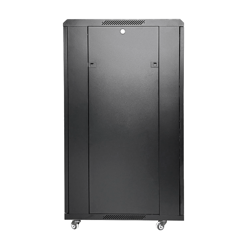 Baie Informatique 27U + plateau +bandeau 6 prises 220V+ ventilateur / RACK-27U-8D