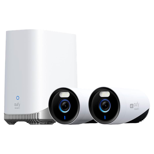 [EUFY-EUFYCAM-E330-KIT2] Kit de 2 caméras EufyCam E330 4K