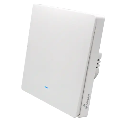[NVS-WALLSWITCH-101EASY-WR] Nivian Interrupteur mural 1 bouton