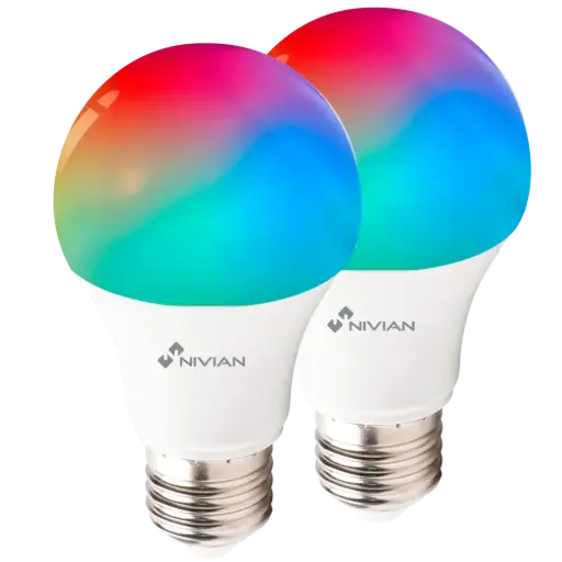 [2XNVS-BULB-RGBW-9E27-W] 2XNVS-BULB-RGBW-9E27-W