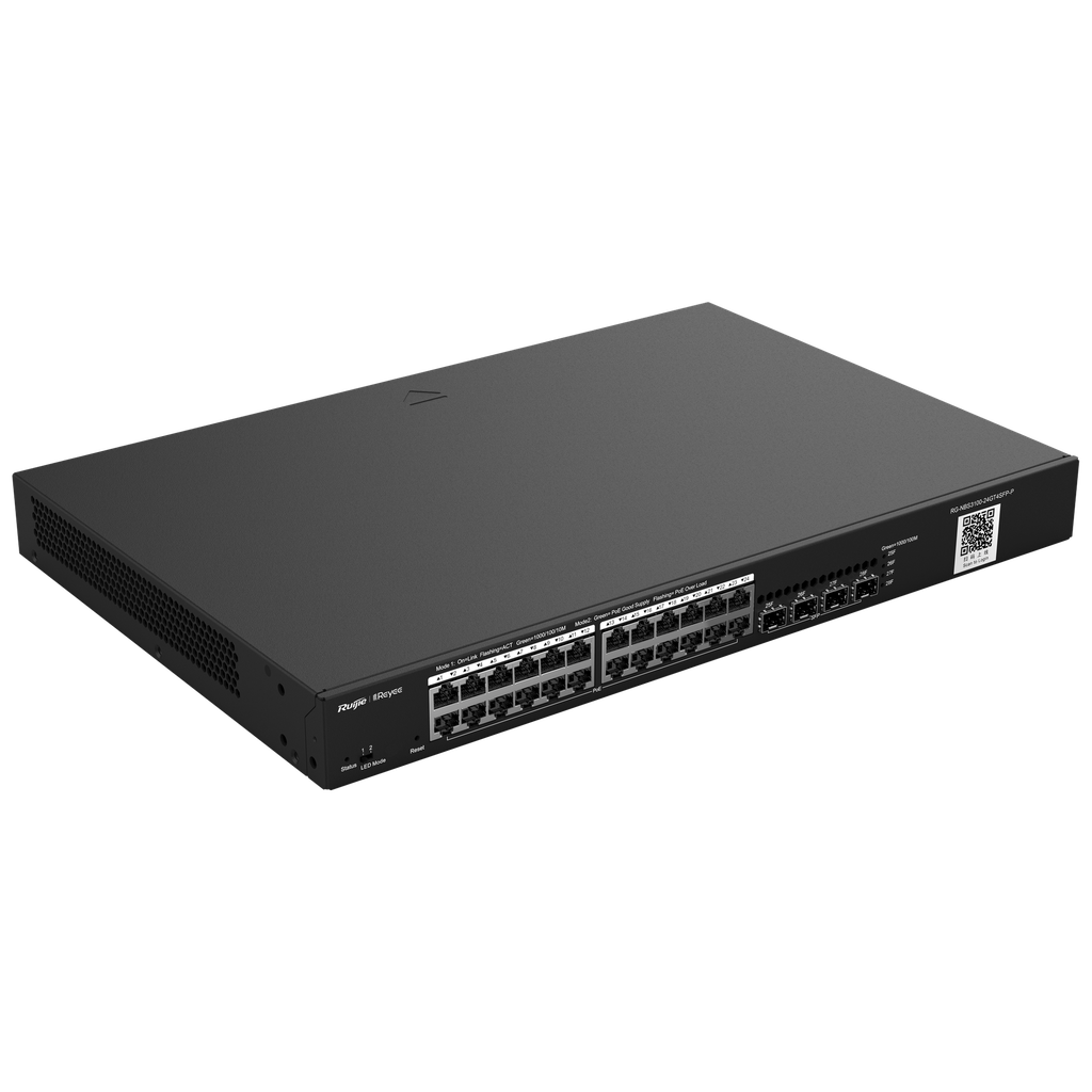 Reyee Switch PoE Cloud Couche 2 / RG-NBS3100-24GT4SFP-P