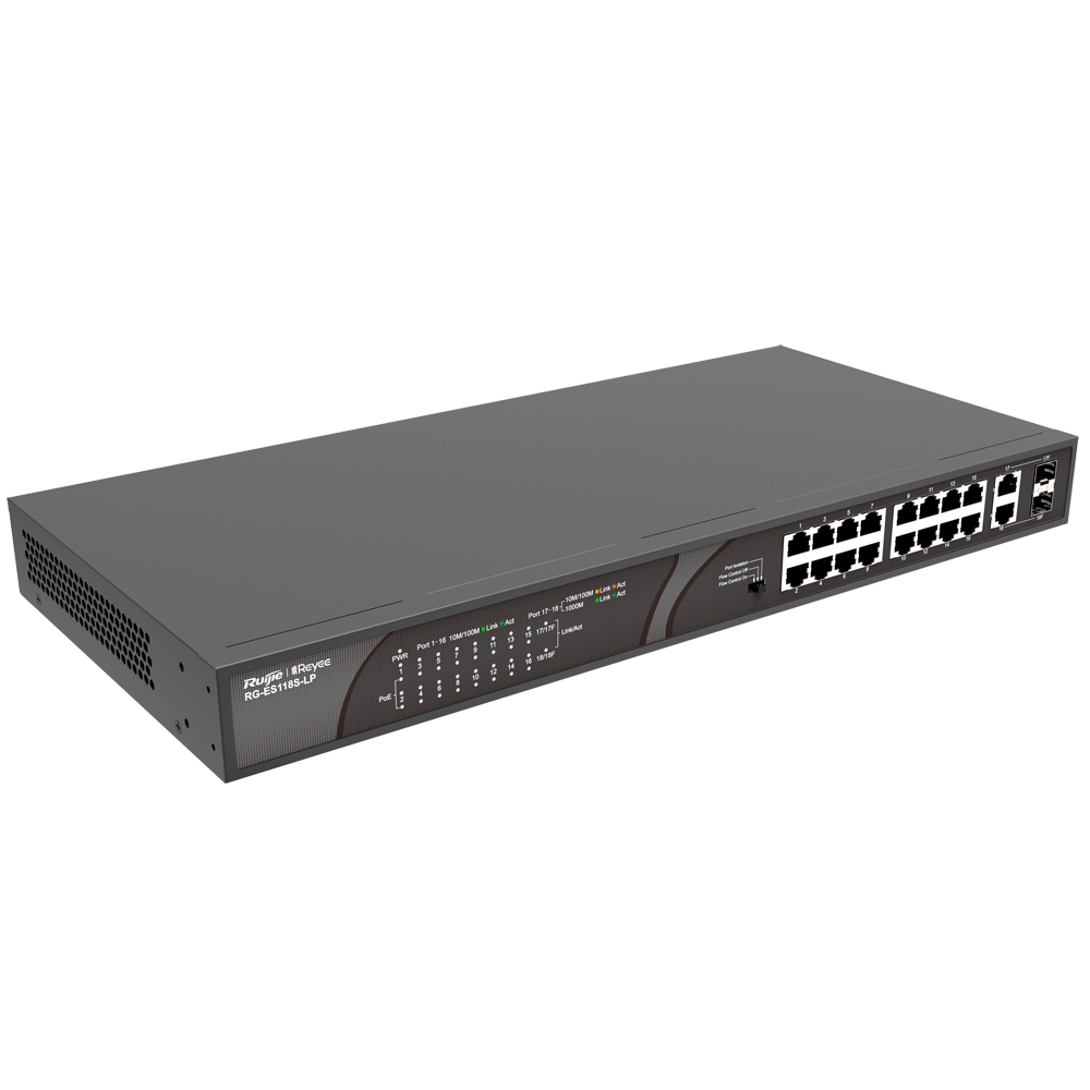 Reyee Switch de bureau 24 ports RJ45 Ggigabit / RG-ES124GD