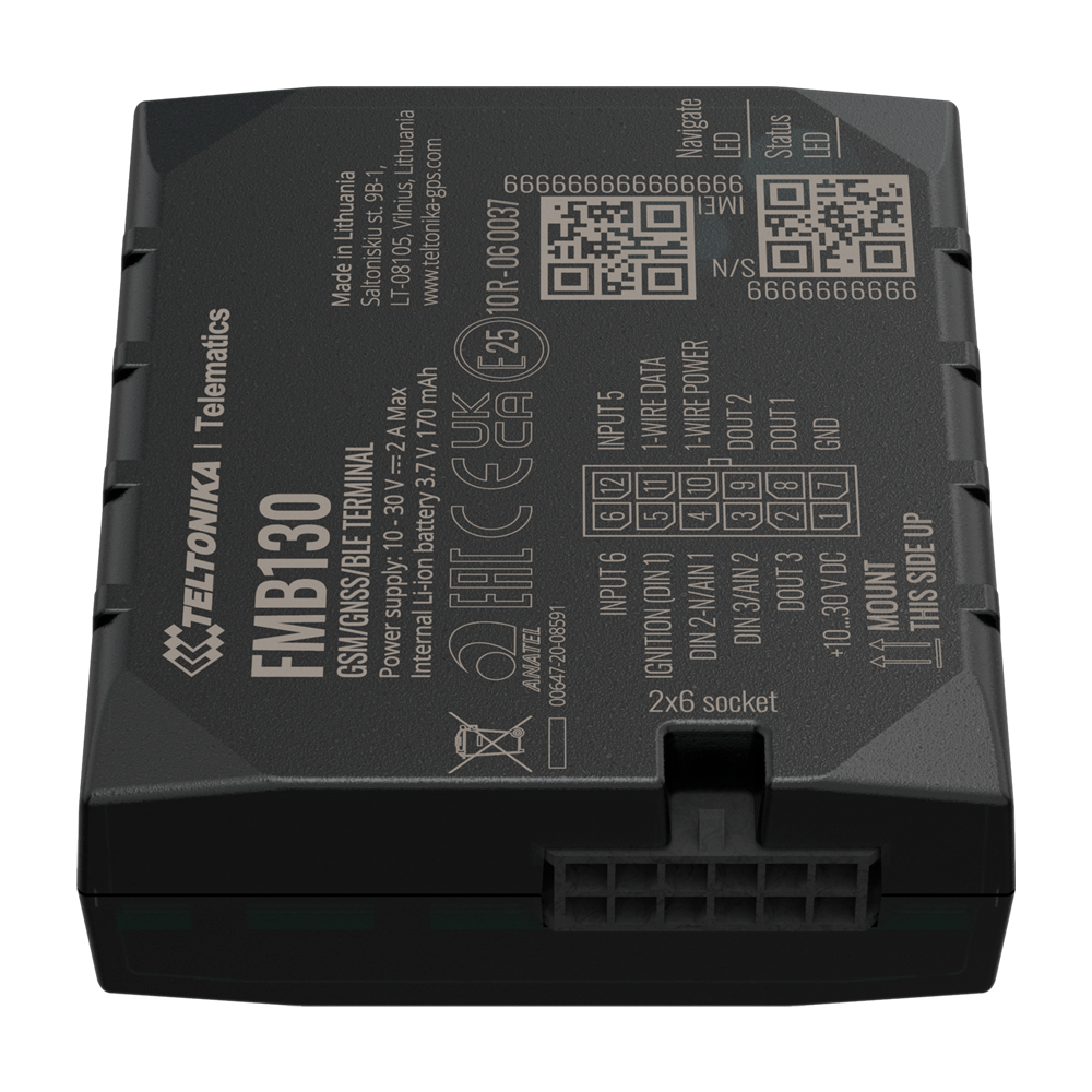 Tracker avancé pour véhicules / TK-FMB130