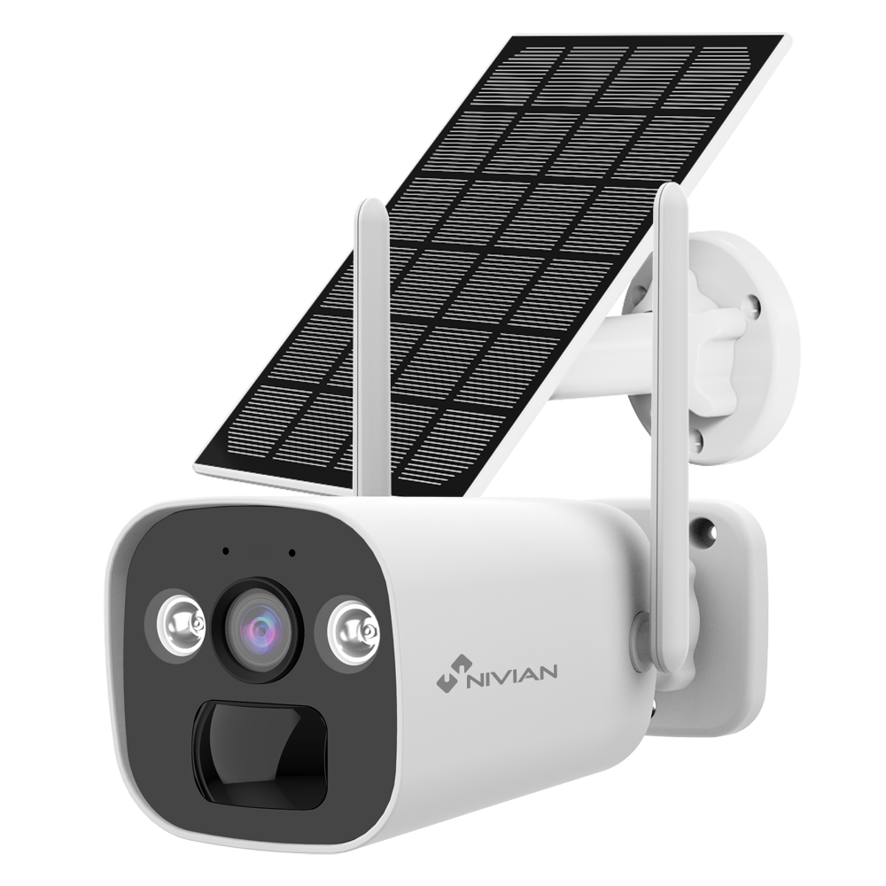 Nivian Caméra Autonome 4G + Panneau Solaire