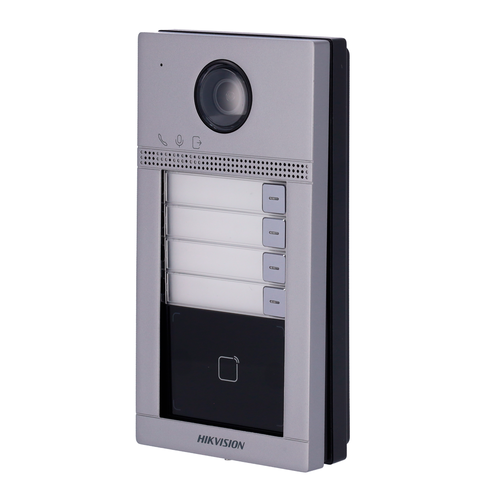 Portier vidéo WiFi IP 4 appartements / DS-KV8413-WME1(C)