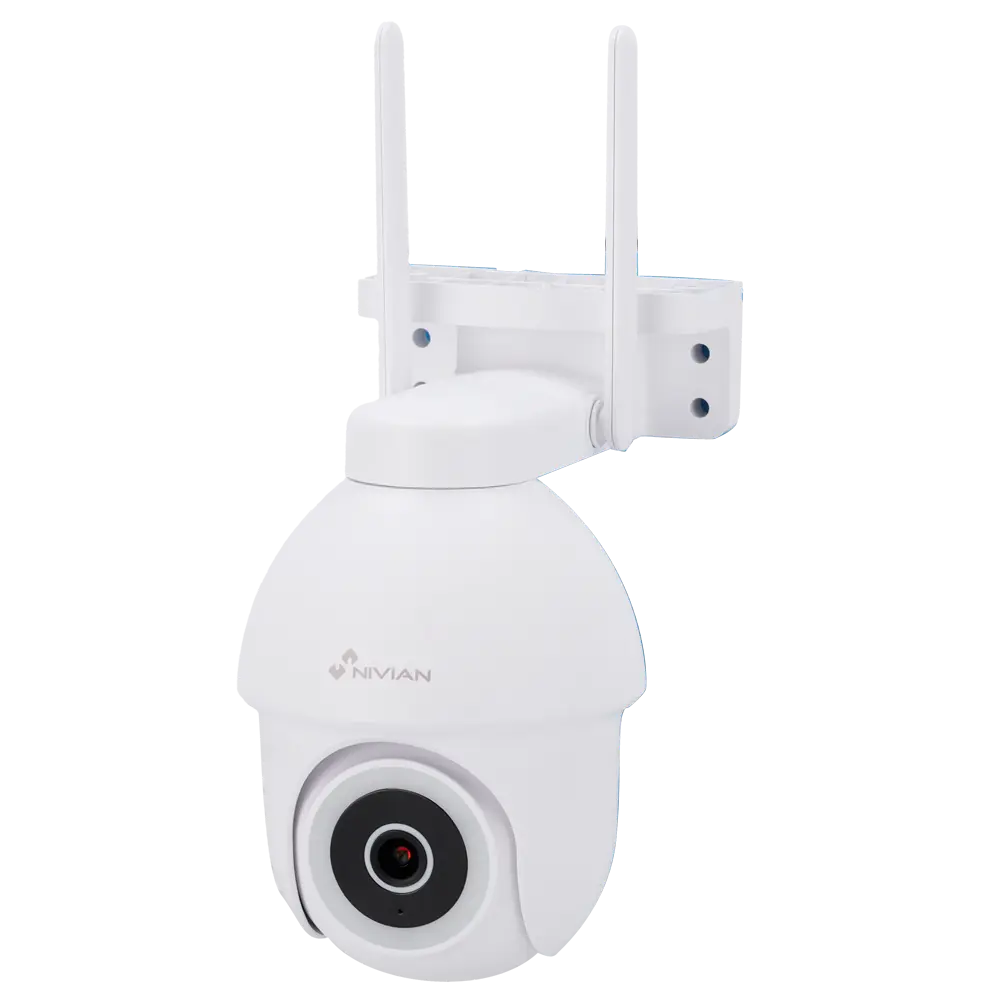 Nivian Caméra Extérieur Wi-Fi 4MP avec vision nocturne en couleur (0S3-COLOR)