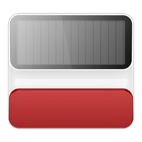 Nivian Smart Sirène solaire pour extérieur 