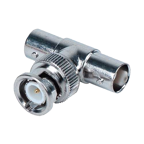 Connecteur SAFIRE type "T" BNC mâle à 2 BNC femelle (sachet de 10)