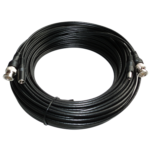 Câble Coax combiné RG59 + DC 20m