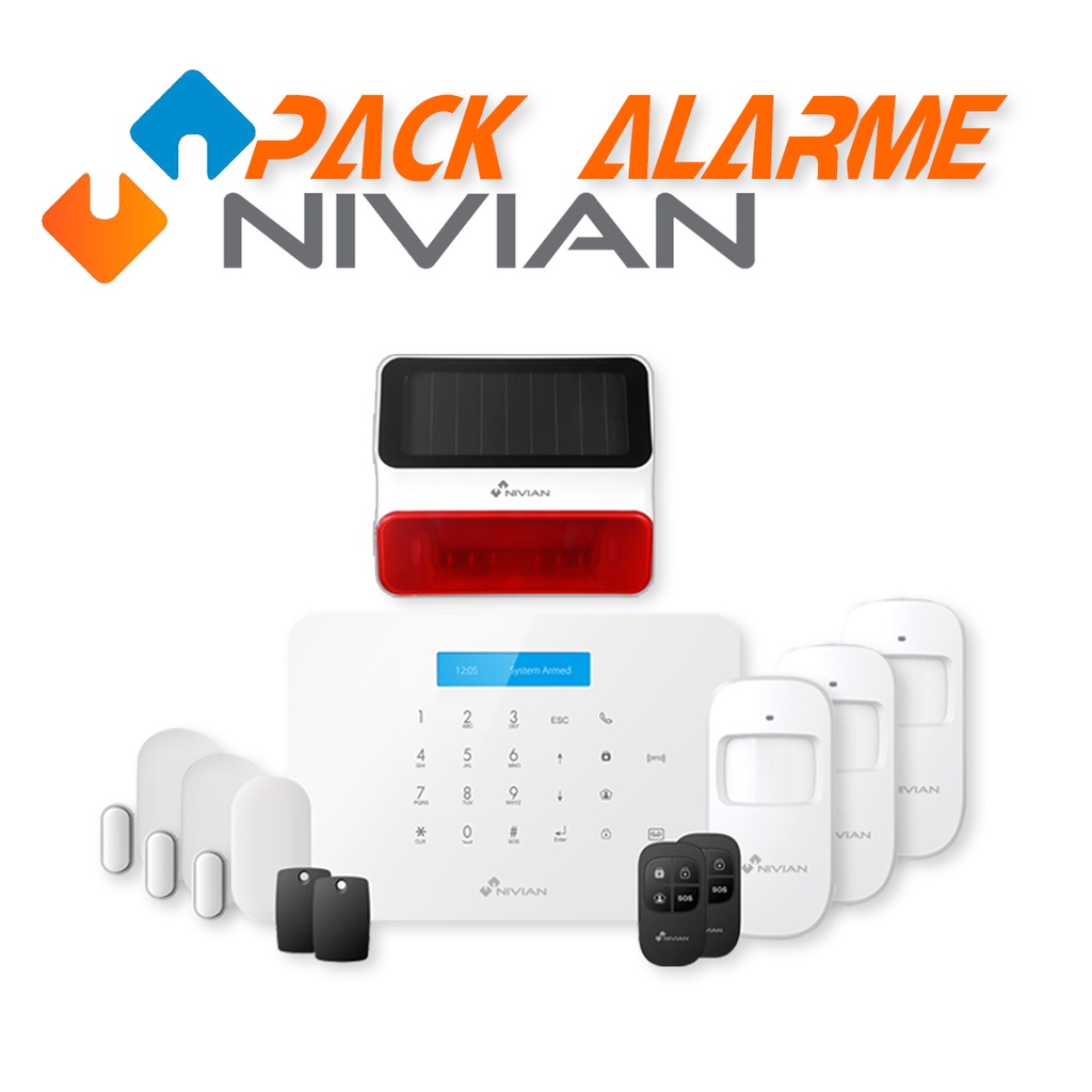 PACK 4 Alarme NIVIAN