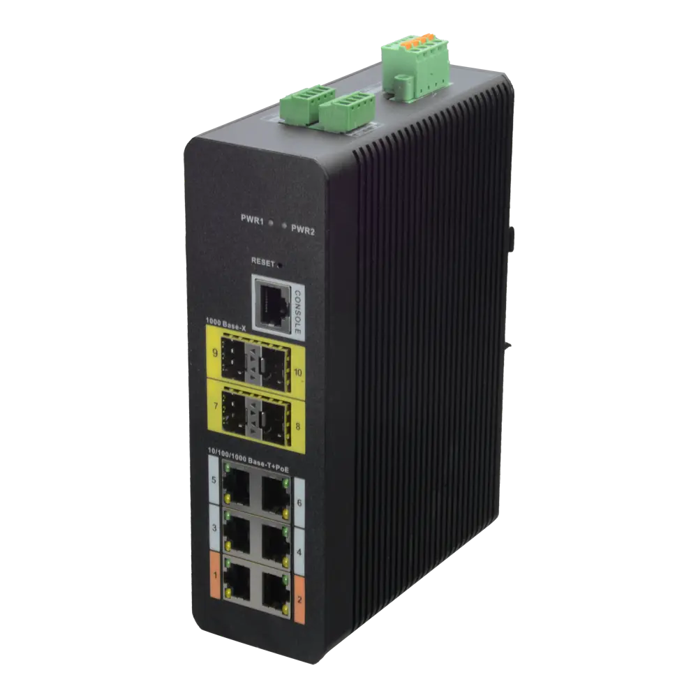 XS-SW1006HIPOE-MFG-120-DIN