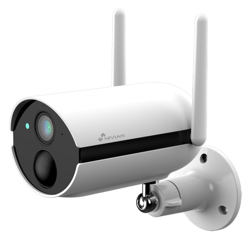 [NVS-IPC-05-BAT] Nivian Caméra Extérieur Wi-Fi 1080p (IPC-05-BAT)
