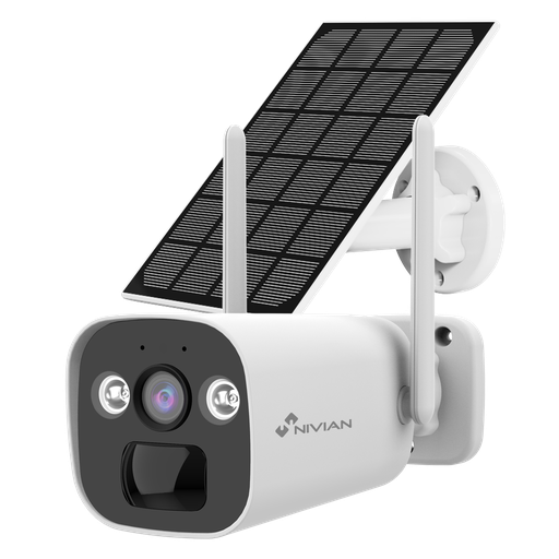 [NV-CAM01-SOLAR4G] Nivian Caméra Autonome 4G + Panneau Solaire