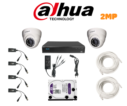 [PACKDAH-HDCVI-2MP-2] PACKDAH-HDCVI-2MP-2