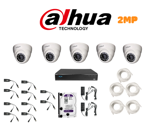 [PACKDAH-HDCVI-2MP-5] PACKDAH-HDCVI-2MP-5