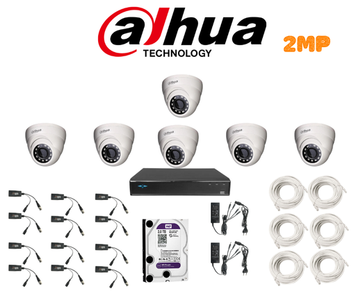 [PACKDAH-HDCVI-2MP-6] PACKDAH-HDCVI-2MP-6