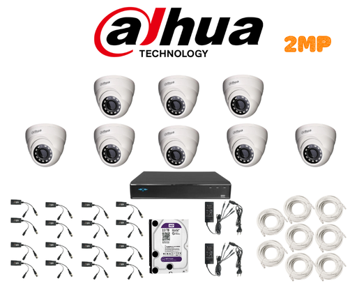 [PACKDAH-HDCVI-2MP-8] PACKDAH-HDCVI-2MP-8