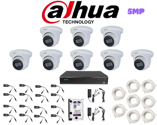 [PACKDAH-HDCVI-5MP-8] PACKDAH-HDCVI-5MP-8