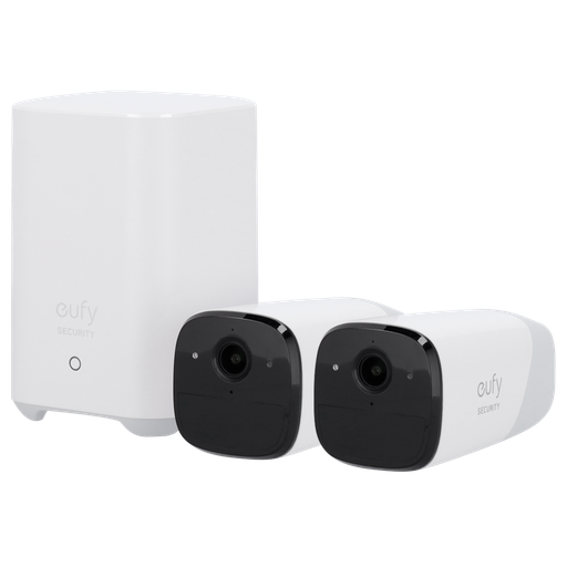 [EUFY-CAM2PRO-S221] Kit de 2 caméras Eufy 2K (S221)