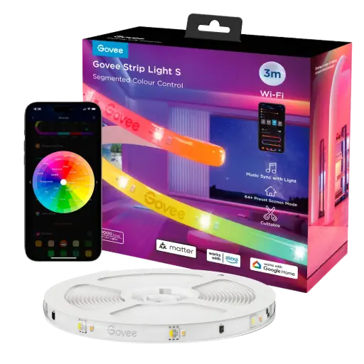 [GV-STRIP-H612F-3M-RGBIC-MATTER] GV-STRIP-H612F-3M-RGBIC-MATTER 