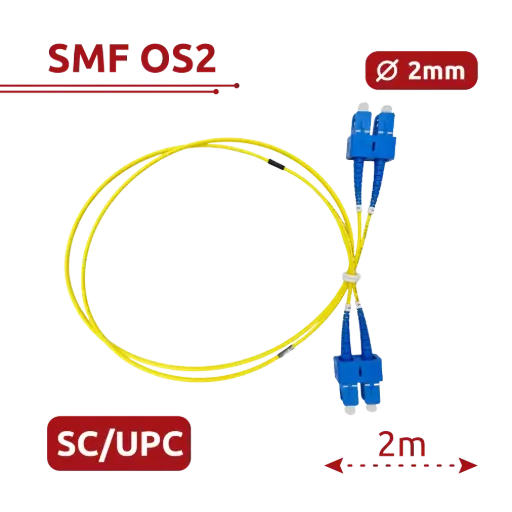 [SF-SC-UPC-SC-UPC-OS2-DX-2M-Y] SF-SC-UPC-SC-UPC-OS2-DX-2M-Y