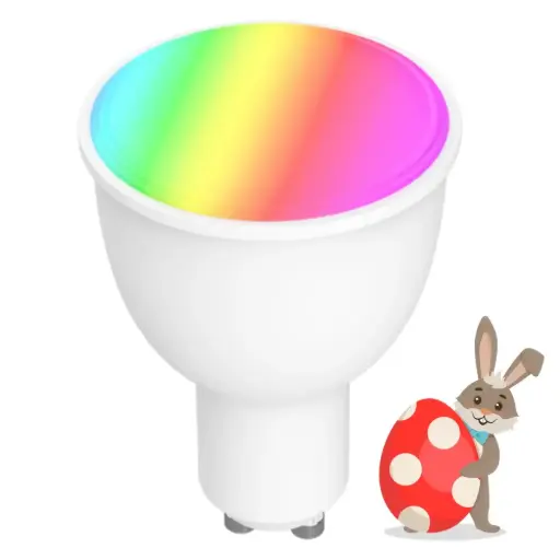 [NVS-RGBWBULB-45GU10-W] Nivian Ampoule RVB Wi-Fi